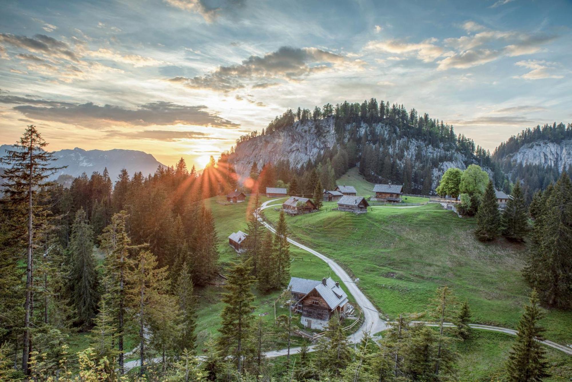 Metzgerwirt Vieh Heli Bad Goisern Exterior foto